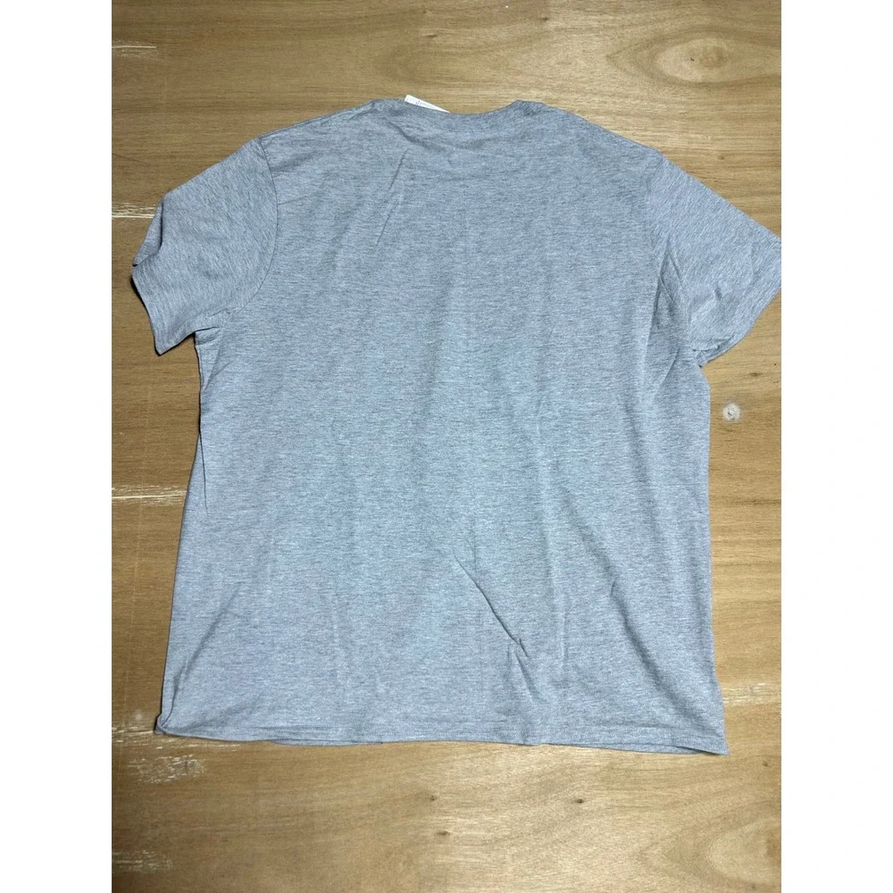 Champion Classic Graphic Tee Men 2XL Oxford‎ Gray Script Logo GT23H 5860F8 806 - Picture 2 of 8